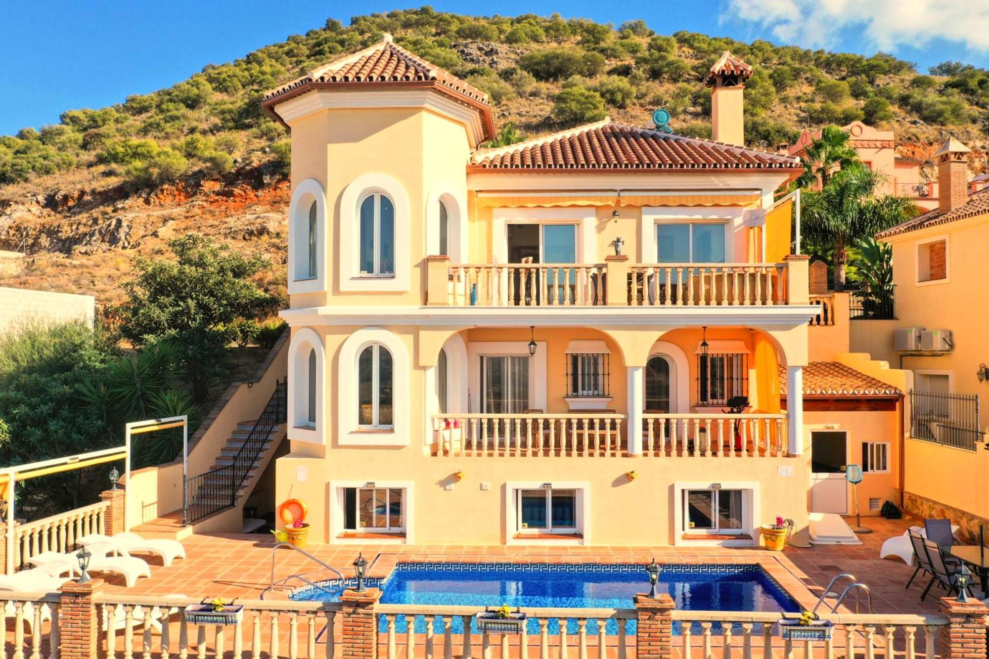Villa Bella Vista Coín Eksteriør billede